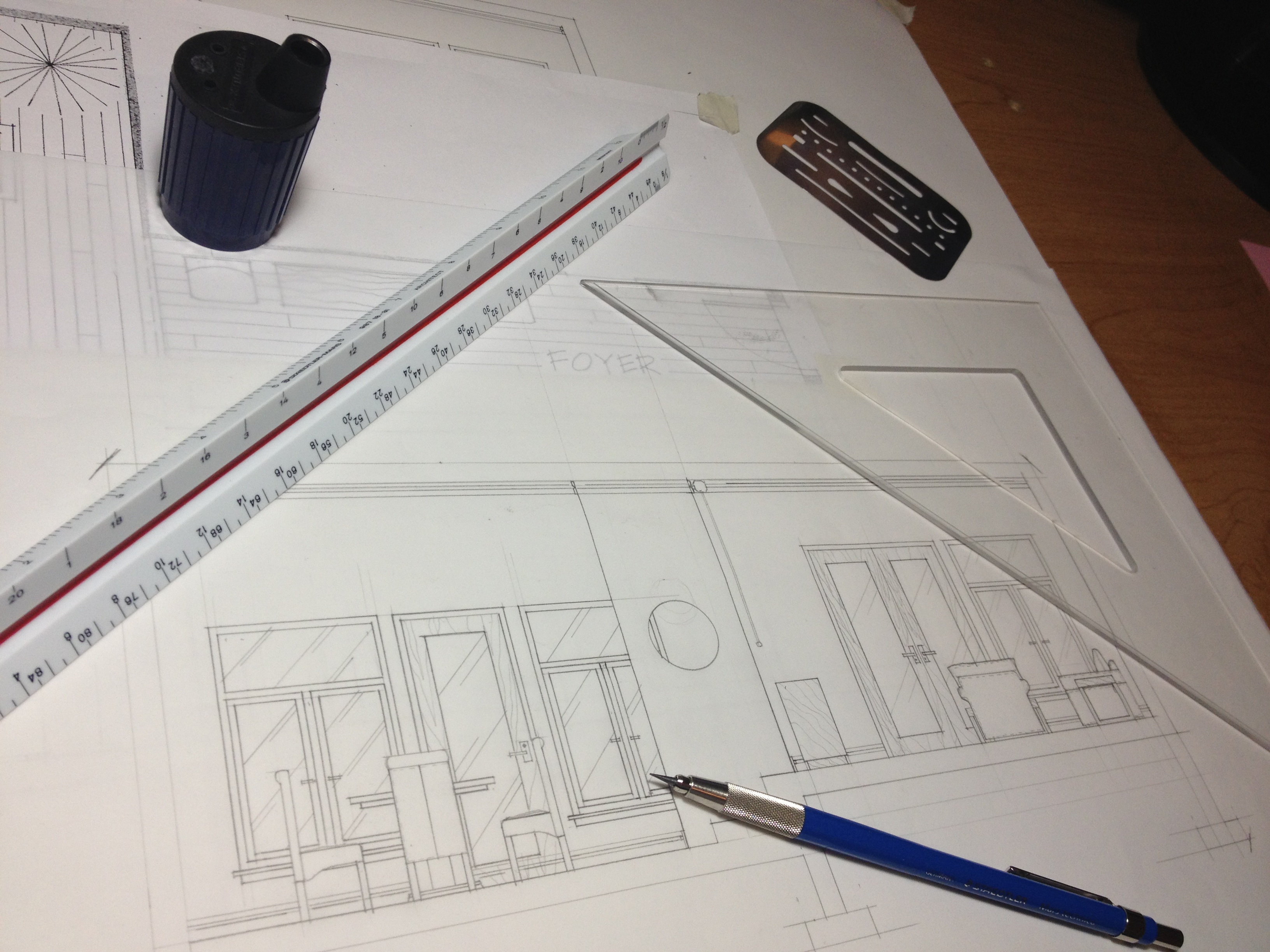 Hand Drafting Photo